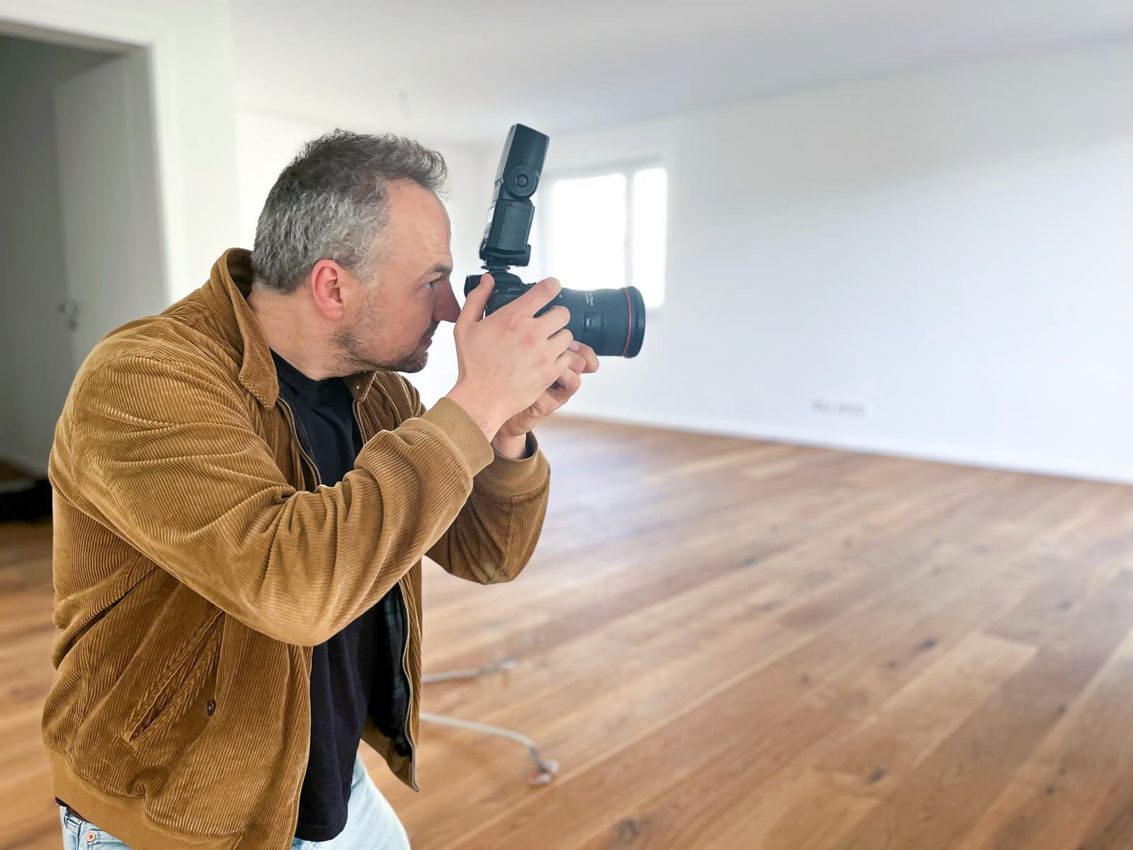 Profi Fotograf vor Ort